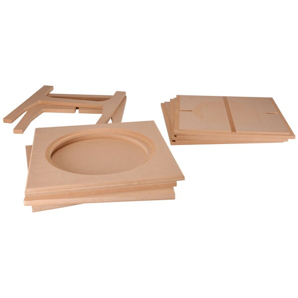 Main product image for Knock-Down MDF 3 ft³ Subwoofer Cabinet for Da 300-7078